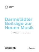 Darmstädter Beiträge zur neuen Musik: Band 25