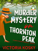Murder Mystery on Thornton Peak: Jane Christie Mystery Book, #3