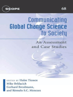 Communicating Global Change Science to Society: An Assessment and Case Studies