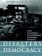 Disasters and Democracy: The Politics Of Extreme Natural Events