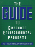 The Guide to Graduate Environmental Programs