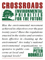 Crossroads: Environmental Priorities For The Future