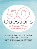 50 Questions to Answer When You Reach 50
