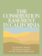 The Conservation Easement in California