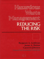 Hazardous Waste Management: Reducing The Risk