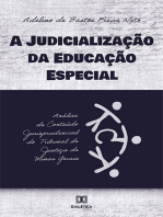 A judicialização da educação especial:  análise de conteúdo jurisprudencial do Tribunal de Justiça de Minas Gerais