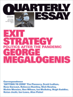 Quarterly Essay 82 Exit Strategy: Politics After the Pandemic