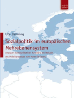 Sozialpolitik im europäischen Mehrebenensystem: Analysen kommunikativen Handelns am Beispiel des Politikprozesses zum Hartz-IV-Gesetz