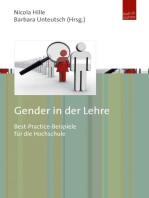 Gender in der Lehre: Best-Practice-Beispiele für die Hochschule