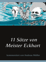 11 Sätze von Meister Eckhart: kommentiert von Andreas Müller