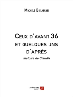 Ceux d'avant 36 et quelques uns d'après: Histoire de Claudia