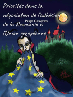 Priorités dans la négociation de l'adhésion de la Roumanie à l'Union européenne