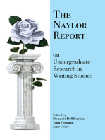 Naylor Report on Undergraduate Research in Writing Studies, The