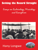 Setting the Record Straight: Essays on Ecclesiology, Missiology and Evangelism