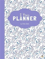 3 Year Planner (2021-2023) (Printable Version)