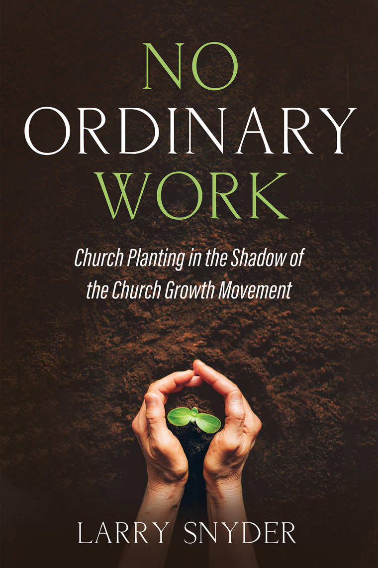 No Ordinary Work by Larry Snyder (Ebook) - Read free for 30 days