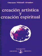 Creación artística y creación espiritual