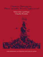 Carmen Berenguer. Plaza Tomada. Poesía (1983-2020): selección y prólogo de Claudia Posadas