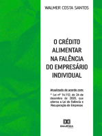 O crédito alimentar na falência do empresário individual