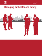 HSG65 Managing for Health and Safety: A revised edition of one of HSE's most popular guides