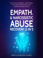 Empath & Narcissistic Abuse Recovery (2 in 1): Covert Narcissism Manipulation + Dark Psychology, Toxic/ Codependent Mother, Father (Parents) & Intimate Relationships Protection