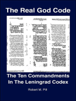 The Real God Code: The Ten Commandments In The Leningrad Codex