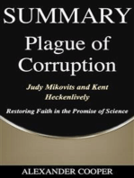 Summary of Plague of Corruption: by Judy Mikovits and Kent Heckenlively - Restoring Faith in the Promise of Science - A Comprehensive Summary