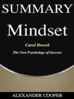 Summary of Mindset: by Carol Dweck - The New Psychology of Success - A Comprehensive Summary