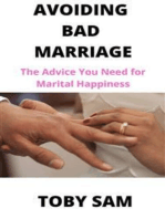 Avoiding Bad Marriage