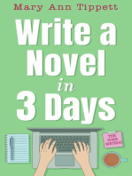 Write A Novel In 3 Days