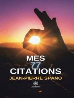 Mes 77 citations: Citations de développement de soi