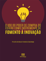 O uso do poder de compra do estado como instrumento de fomento à inovação