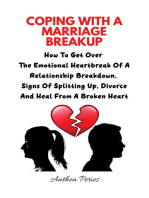 Coping With A Marriage Breakup