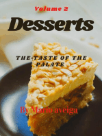 Desserts & The Taste of the Palate