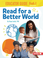 Read for a Better World ™ Educator Guide Grades PreK-1