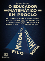 O Educador Matemático em Proclo: uma contribuição à comunidade de professores de matemática e àqueles que apreciam a história da matemática grega