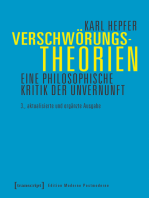 Verschwörungstheorien: Eine philosophische Kritik der Unvernunft