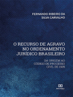 O recurso de agravo no ordenamento jurídico brasileiro: da origem ao código de processo civil de 1939