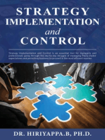 Strategy Implementation and Control