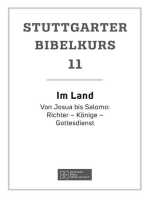 Im Land: Stuttgarter Bibelkurs AT Heft 11