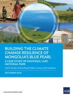 Building the Climate Change Resilience of Mongolia’s Blue Pearl: A Case Study of Khuvsgul Lake National Park