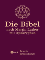 Die Bibel nach Martin Luther: Mit Apokryphen; EPUB-Ausgabe für E-Book-Reader