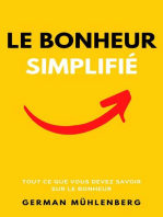 Le bonheur simplifié