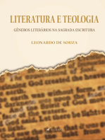 Literatura e Teologia: Gêneros literários na sagrada escritura