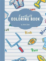 Football Coloring Book for Kids Ages 3+ (Printable Version)