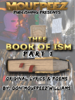 Thee Book of ISM “Original Lyrics & Poems Part 1”