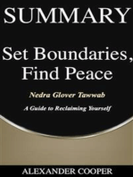 Summary of Set Boundaries, Find Peace