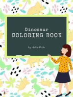 Dinosaur Coloring Book for Kids Ages 3+ (Printable Version)