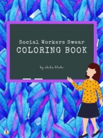 How Social Workers Swear Coloring Book for Adults (Printable Version)