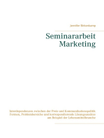 Seminararbeit Marketing